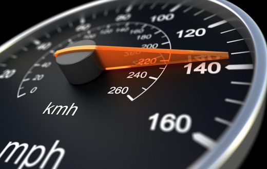 Driving too fast can significantly reduce fuel efficiency