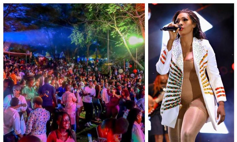 Cindy Sanyu brought the house down at the 20th Roast and Rhyme