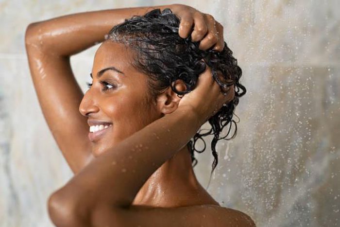 Black woman in the shower [iStock]