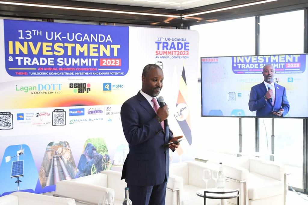 Tayebwa giving a speech