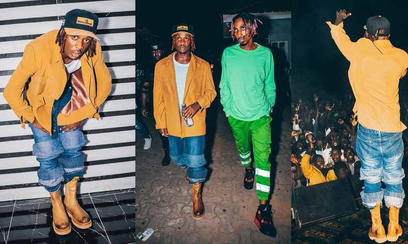 Fik Fameica gives RASFAB 119 boots stylish twist on Northern Uganda Tour/Instagram