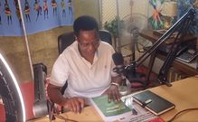MP Betty Nambooze in her home-based studio