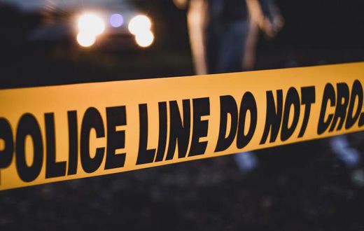 A stock image of a police crime scene.Milan Markovic/Getty Images