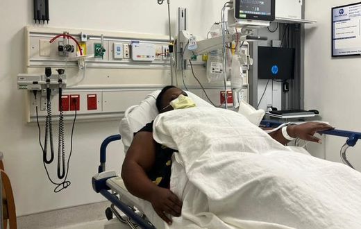 Catherine Kusasira is recovering after surgery