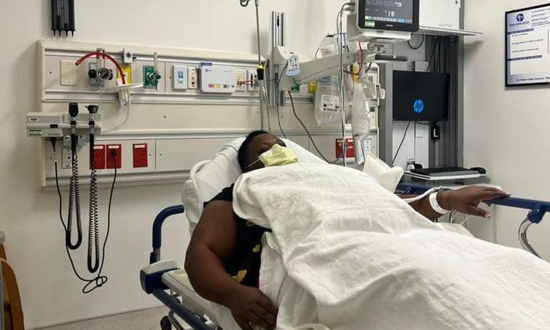 Catherine Kusasira is recovering after surgery