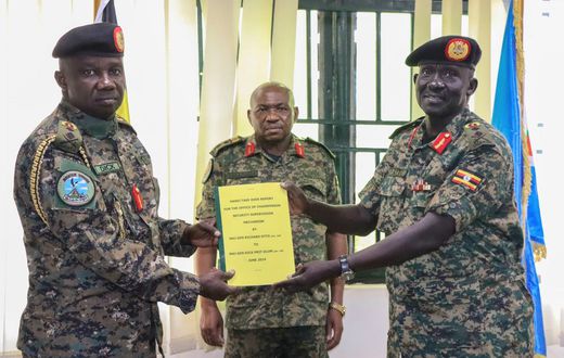 Gen. Otto hands over to Gen. Olum as chairperson of security supervision mechanism