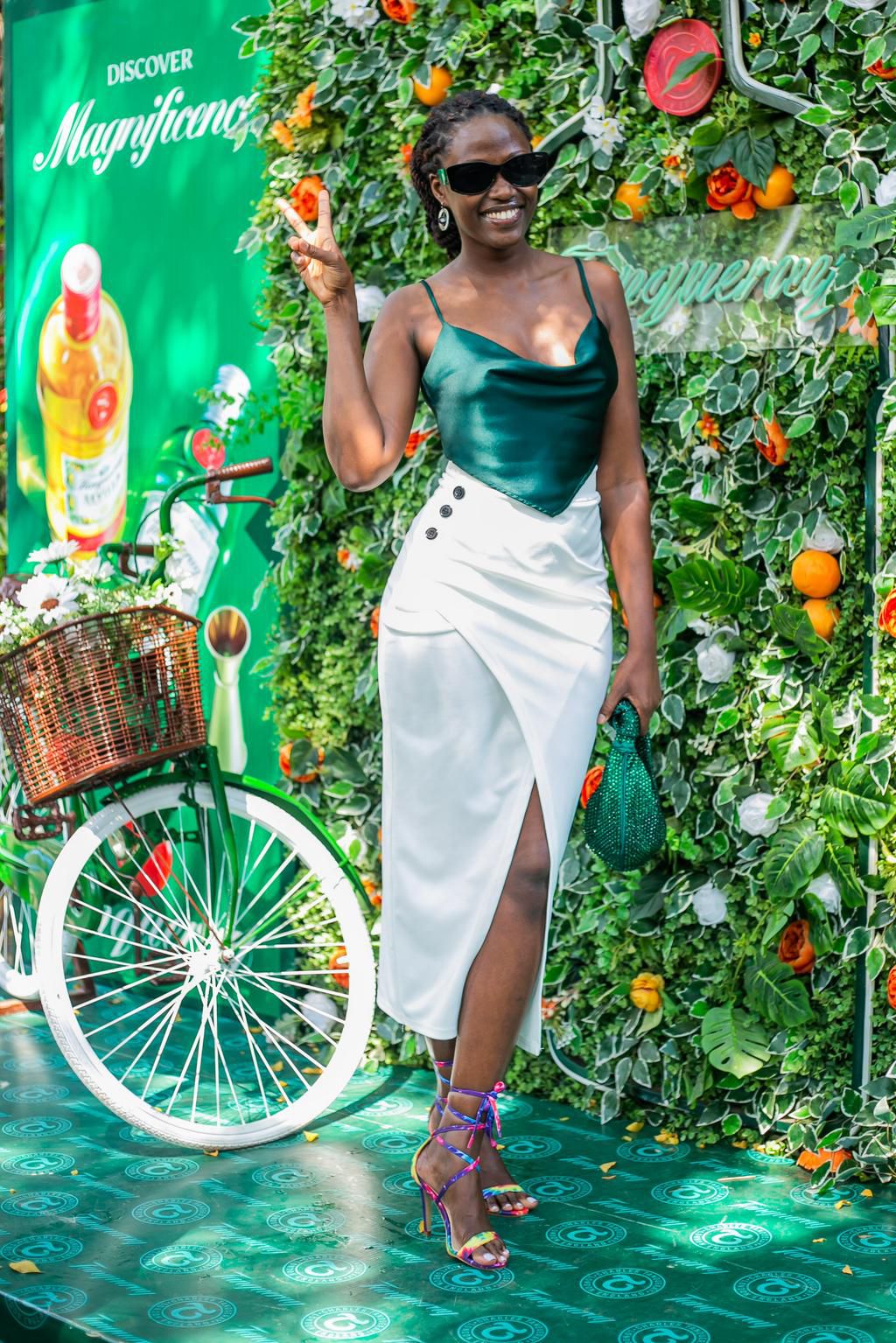 The event showcased classy dresses