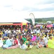 Some of the women who attended the event in Ntungamo