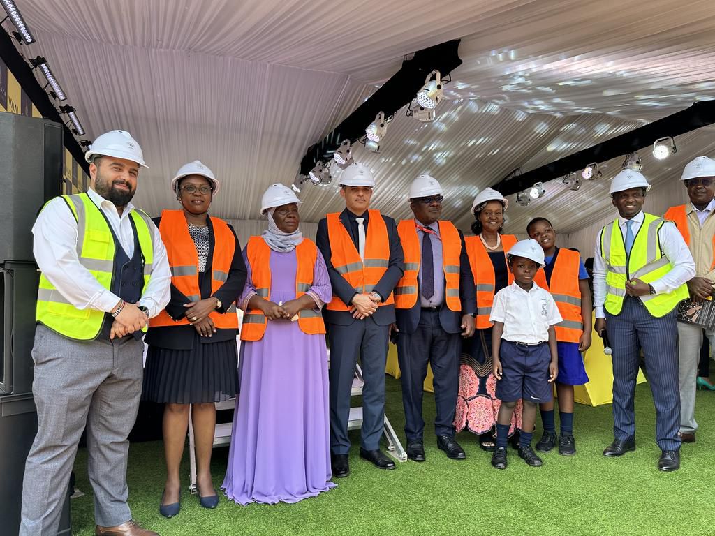 Kampala Minister Hon Minsa Kabanda officially launched the construction
