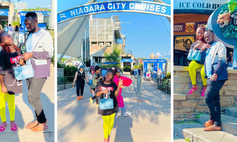 Chosen Becky captivated by Niagara Falls, it's better than Geography teachers said/Instagram