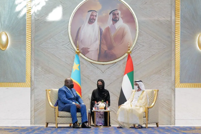 Sheikh Mohammed bin Rashid Al Maktoum and the President of the Democratic Republic of Congo