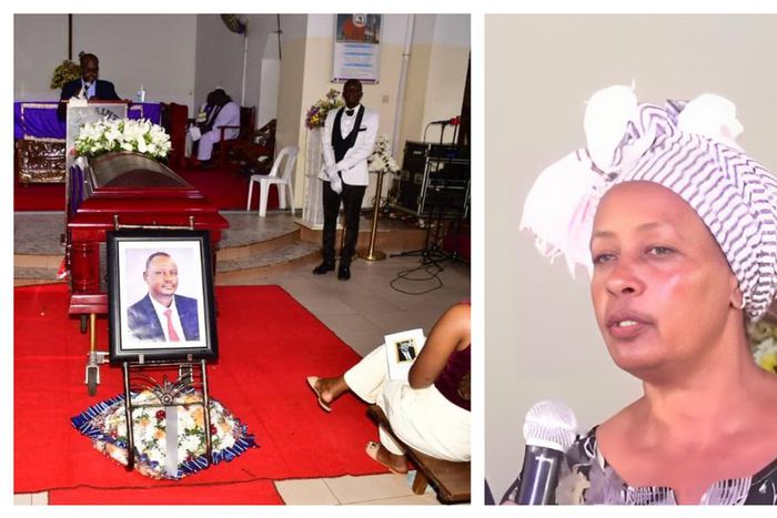 Naome, speaking at the funeral of her elder brother Henry Katanga on Friday