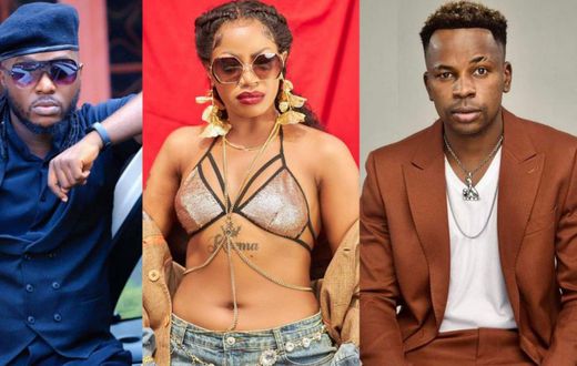Mr. Henrie, Sheebah Karungi and Crysto Panda