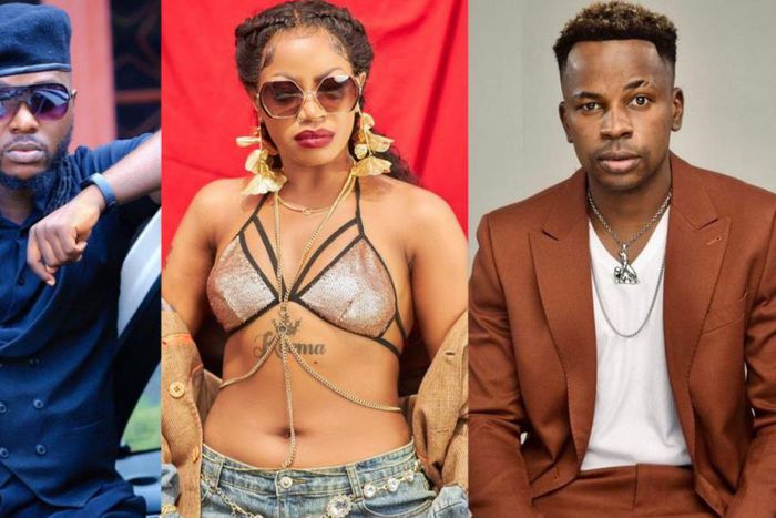 Mr. Henrie, Sheebah Karungi and Crysto Panda