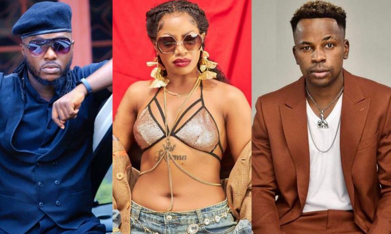 Mr. Henrie, Sheebah Karungi and Crysto Panda