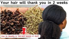 How to use rosemary and cloves for hair growth [Youtubemisssennie]