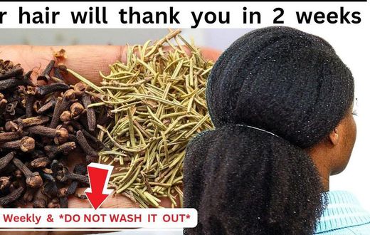 How to use rosemary and cloves for hair growth [Youtubemisssennie]
