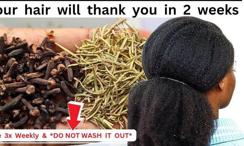 How to use rosemary and cloves for hair growth [Youtubemisssennie]