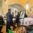 Humphrey Mayanja's body at St Joseph’s Catholic Parish in Lweza (courtesy)