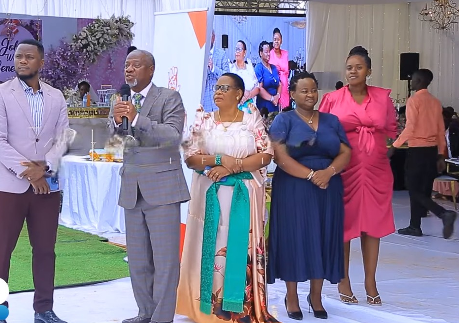 Ntake addressing the guests