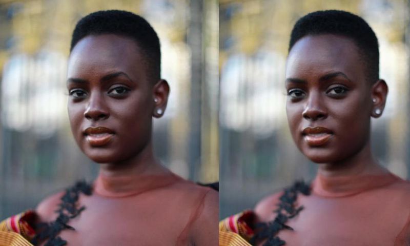 A collage of Bettinah Tianah made using a screengrab from the video