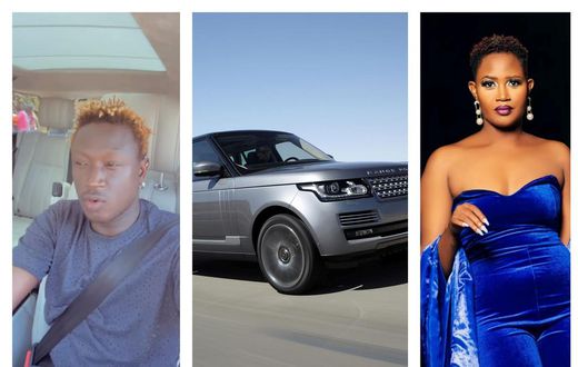 Gravity Omutujju and Gasha Mutoni are proud owners of new vehicles