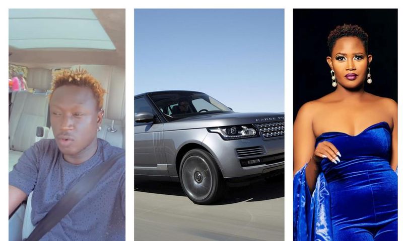 Gravity Omutujju and Gasha Mutoni are proud owners of new vehicles
