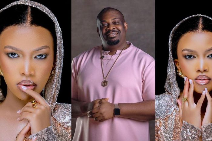 Sheilah Gashumba and Don Jazzy