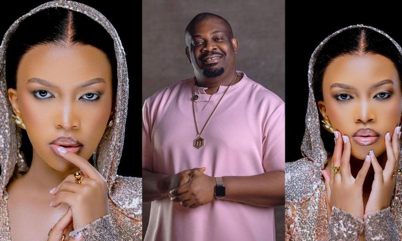 Sheilah Gashumba and Don Jazzy
