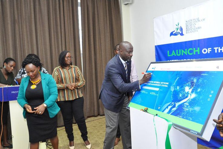 NCHRD-U ED Robert Kirenga during the launch