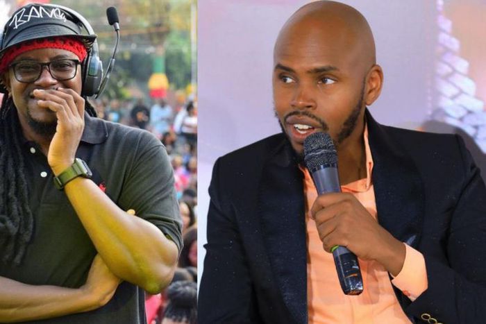 Benon Mugumbya and Alex Muhangi