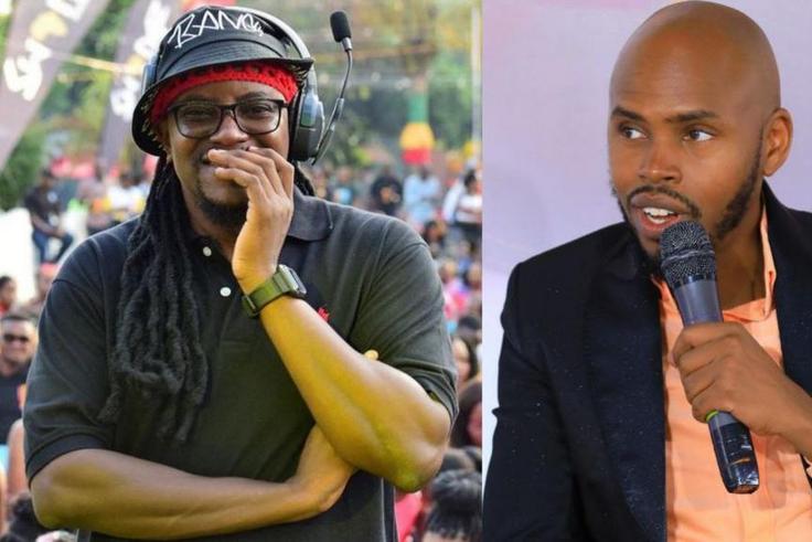 Benon Mugumbya and Alex Muhangi