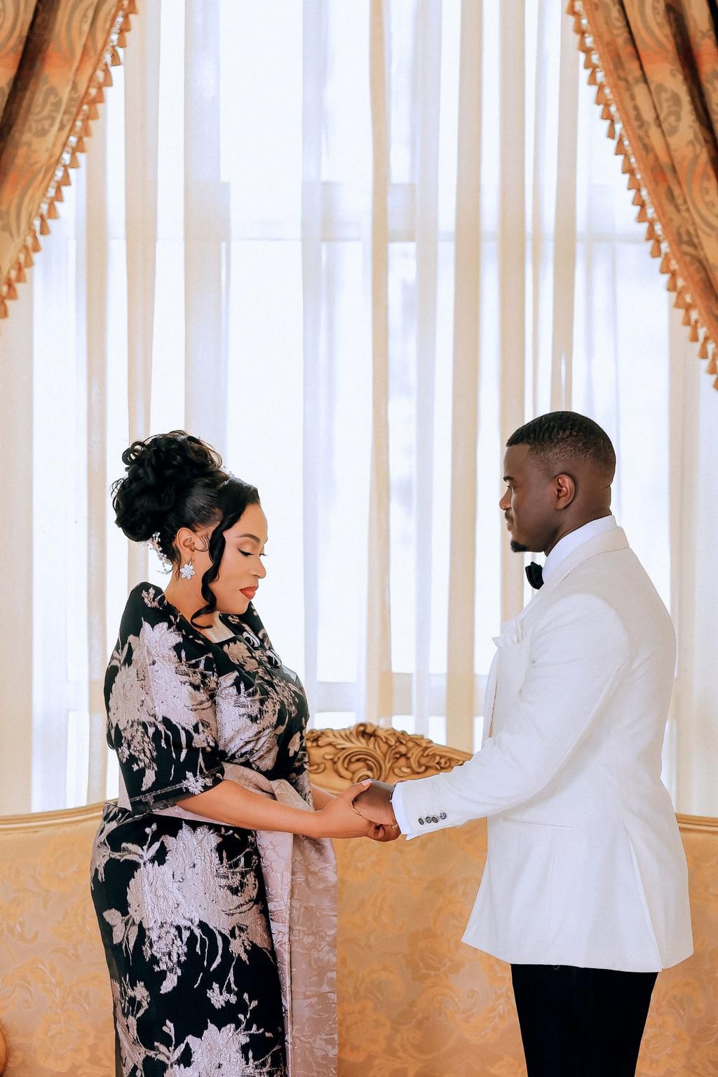 Mrs Jessica Kayanja and her son