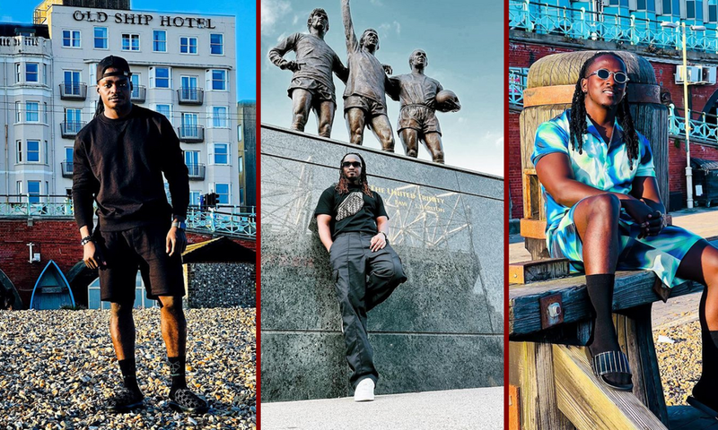 B2C Julio, Lash, and Lee's detour vacation in Brighton UK/Instagram