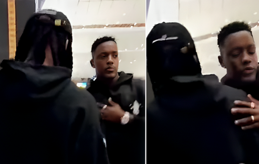Shakib Lutaaya meets Zari Hassan's ex Diamond Platnumz