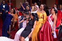 Some of the winners having a good time