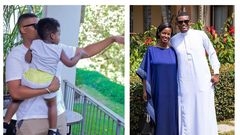 Andrew Kabuura, Flavia and thier first born