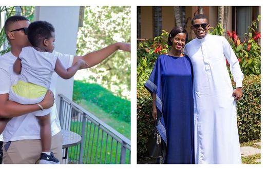 Andrew Kabuura, Flavia and thier first born