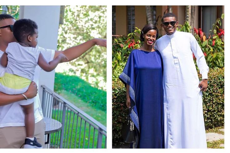 Andrew Kabuura, Flavia and thier first born