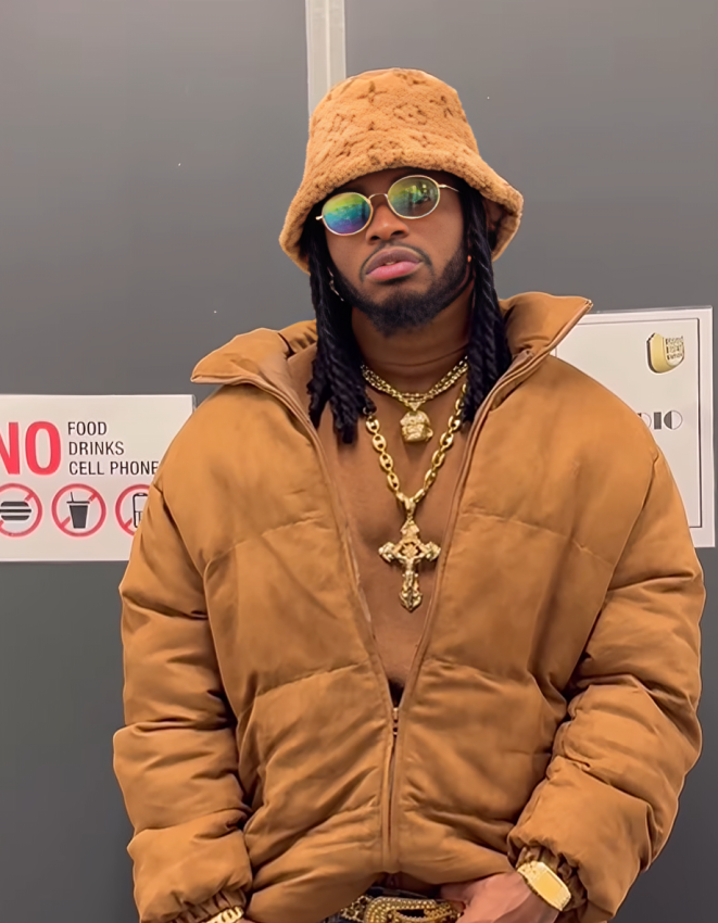 Tanzanian music star Diamond Platnumz