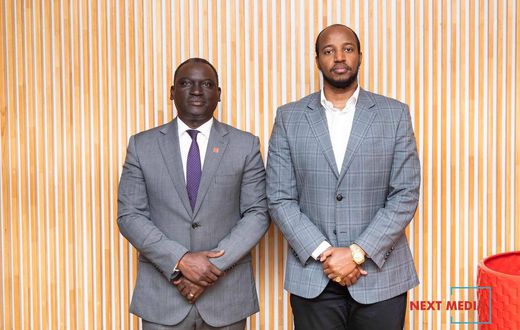 His Majesty Oyo Nyimba Kabamba Iguru Rukidi IV, King of Tooro visited Next Media Park