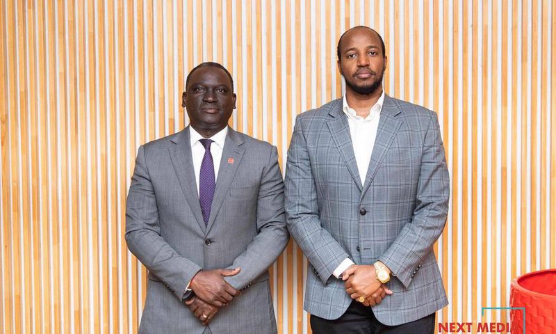 His Majesty Oyo Nyimba Kabamba Iguru Rukidi IV, King of Tooro visited Next Media Park