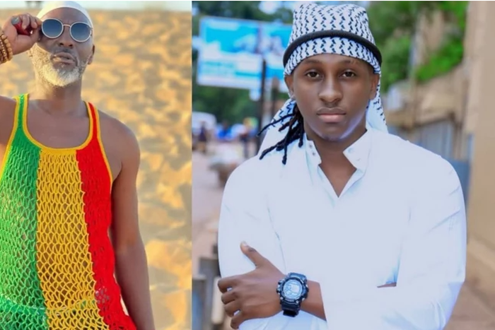 Jajja Ichuli and singer Bruno K