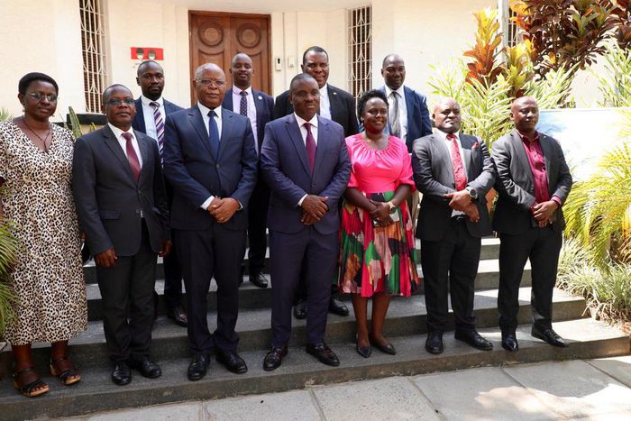 Kampala Lord Mayor Erias Lukwago met with the team from UBOS two weeks ago