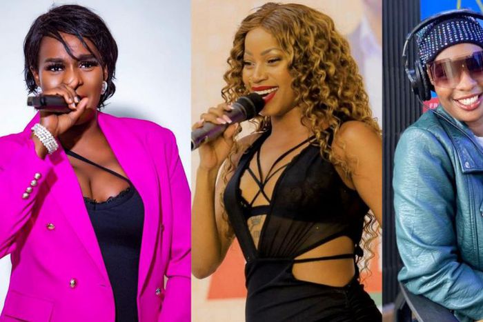 Cindy Sanyu and Sheebah Karungi