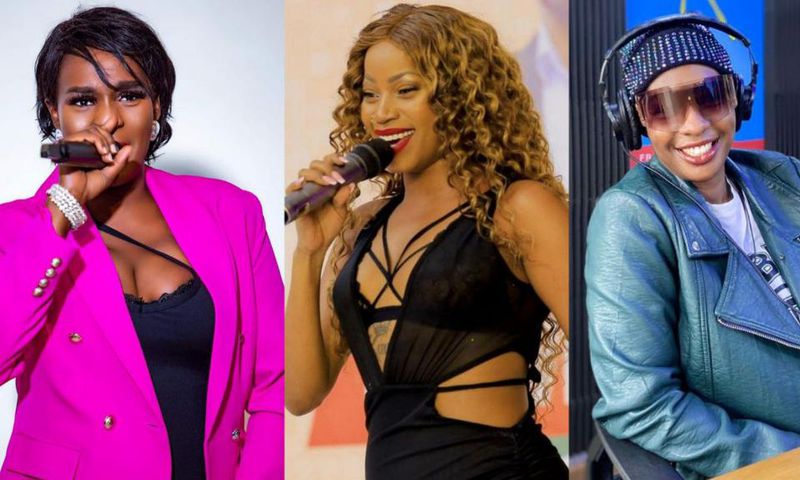 Cindy Sanyu and Sheebah Karungi