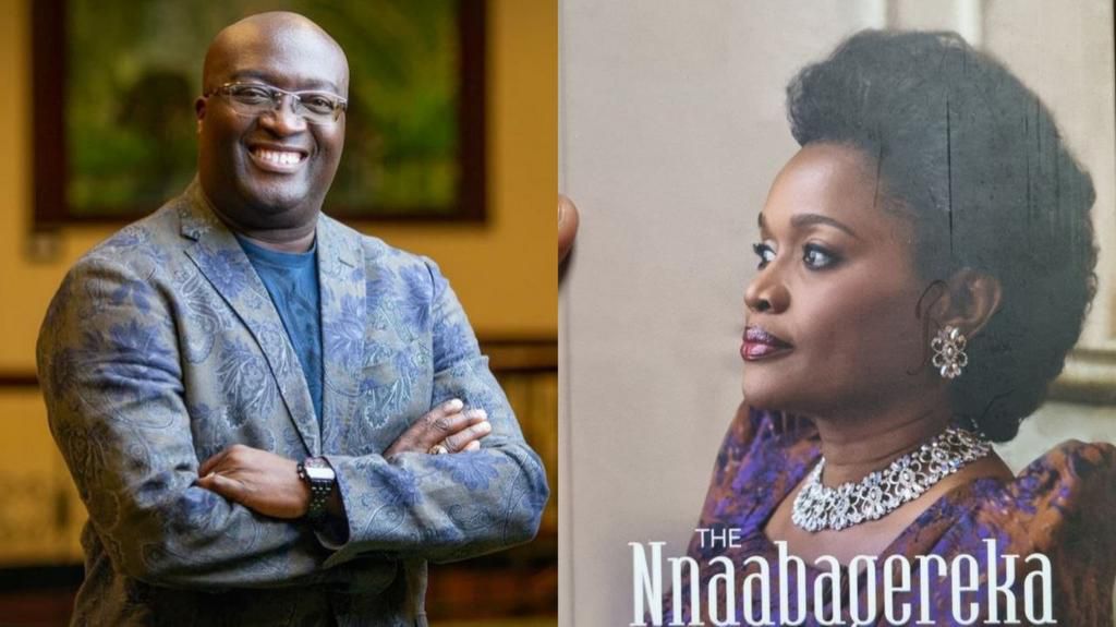 Dr Dennis Sempebwa and Nabagereka Nagginda