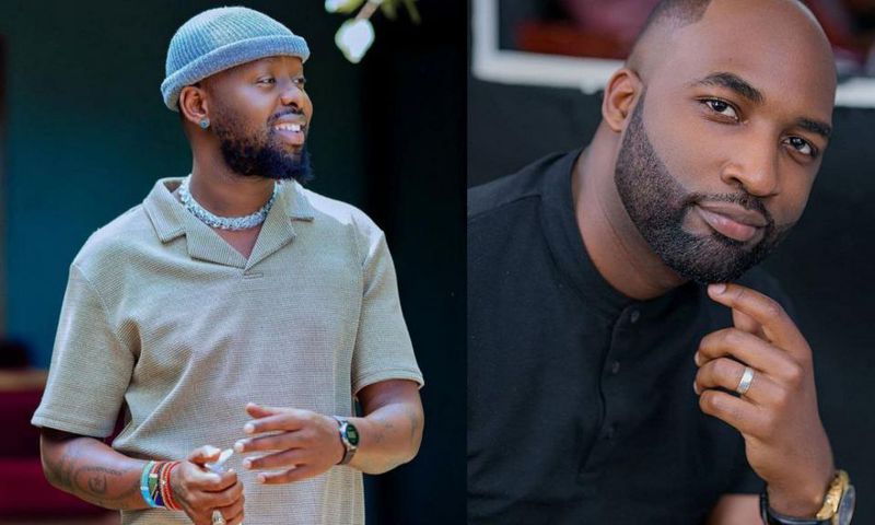 Eddy Kenzo and Dr. Hamza Sebunya