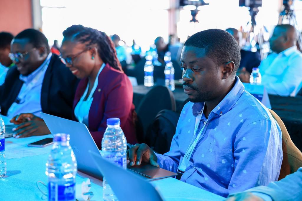 Aaron Musoke Ssebambulidde, Pulse Uganda managing director, at the conference
