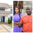 Tycoon Tebakyayika and Agnes at their new home